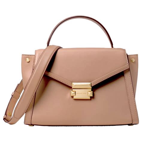 whitney medium leather satchel michael kors|Whitney Medium Leather Satchel – Michael Kors Pre.